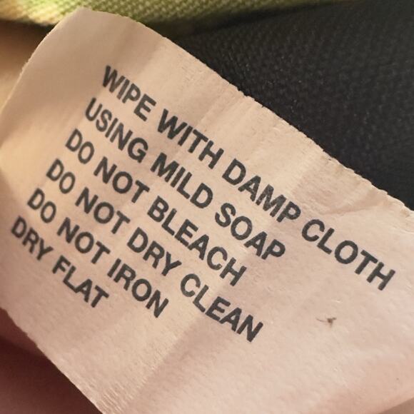 Vintage GAP Denim Shoulder Bag Sherpa Trim Toggle Pockets Y2K 2000s Jean Purse - Picture 16 of 16